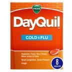 Dayquil Cold & Flu Liquid Capsules 8ct                                                              