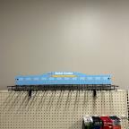 Empty Blk 3ft Drug Rack                                                                             