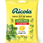 Ricola Sugar Free Lemon Mint 19ct Bag                                                               
