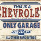 Novelty Sign Chevrolet                                                                              