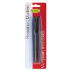 Ldsp Permanent Marker Black 2ct                                                                     