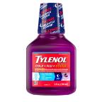 Tylenol Cold Flu Cough Nighttime Wild Berry Liq 8oz                                                 