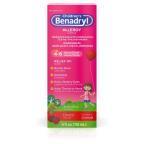 Children's Benadryl Liquid Allergy Cherry 4oz                                                       