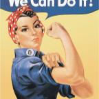 Novelty Sign Rosie The Riveter                                                                      